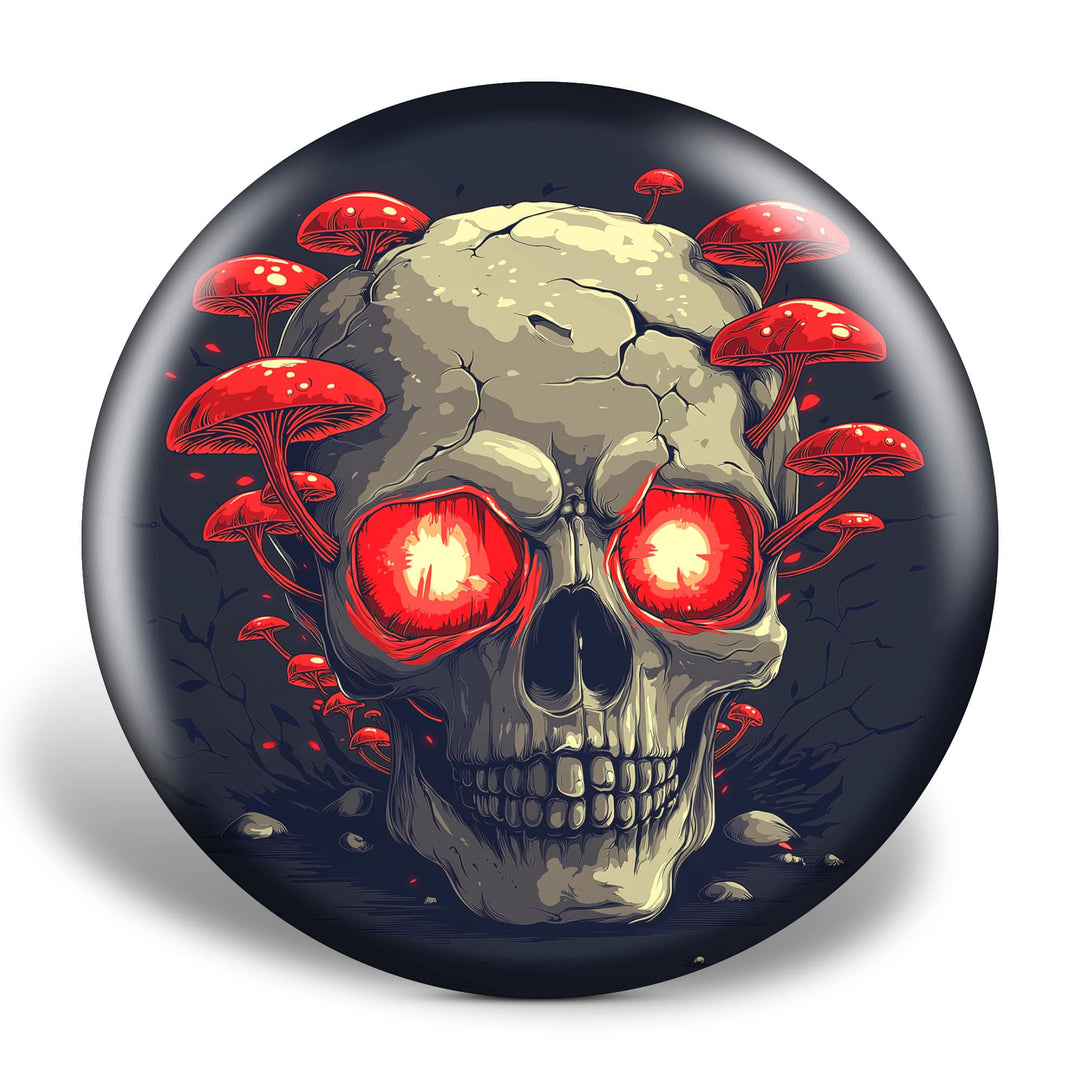 THE SKULL DISK DAMNGOOD!! × NATURE TONES Skullcap Terror Disc Golf Disc – Hyzer Disc Sports